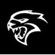 thumbnail image 1 of 2pcs Led Car Door Logo Light Projector For Dodge Challenger Srt Demon Scat Pack Rt Emblem Ghost Shadow Logo Welcome Light, 1 of 5