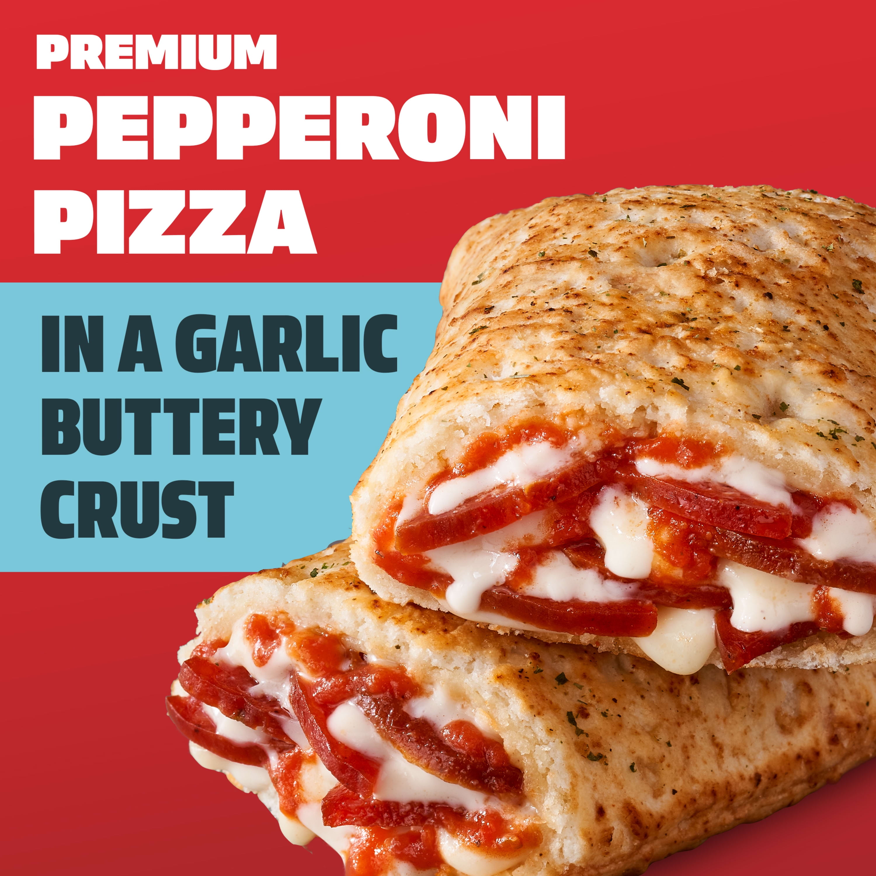 Hot Pockets® Frozen Snack Pepperoni Pizza Frozen Sandwiches, 12 ct / 4.5 oz  - Food 4 Less