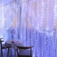 thumbnail image 4 of Naiyafly 3 Meter 300 Lamp LED String Lights Remote Control USB Wedding Garland Curtain Holiday For Bedroom Bulb Fairy Christmas Decoration, 4 of 6