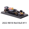thumbnail image 1 of Bburago 1:43 2022 RB18 RB16B W10 #44 F1 fórmula coche estático fundido a presión vehículos coleccionables modelo de coches de carreras Juguetes Fivean unisex, 1 of 2