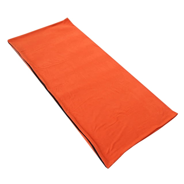 WEUVEB Orange Outdoor Sleeping Bag for Adults with Zipper Design Adjustable Opening and Storage Bag for Camping