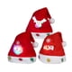 thumbnail image 4 of 2024 Lindo gorro navideño para niños/adultos, gorro de felpa no tejido rojo con luz LED, gorro de Papá Noel para el hogar, la oficina, el bar, la decoración de la fiesta navideña, 4 of 5