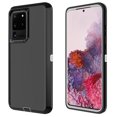 thumbnail image 2 of For Samsung Galaxy S20 Ultra Heavy Duty Shockproof Armor Protective Hybrid Case Cover With Clip Black/Black, 2 of 3