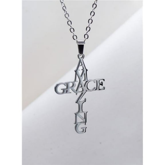 Eden Merry by James Lawrence 234301 Eden Merry Amazing Grace Cross Necklace