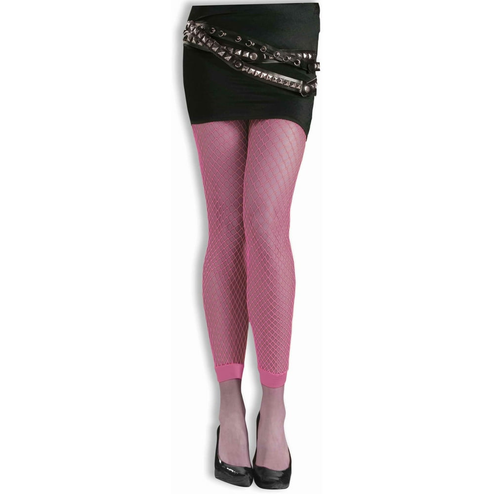 red fishnet costume
