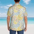 thumbnail image 6 of Daiia Boho Hawaiian Shirt for Men Gentle Cotton Regular Short Sleeve Casual-Small, 6 of 9