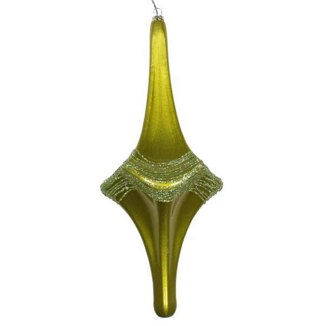 Vickerman MT194173D Ornement Candy Glitter Drop Lime 12 Po.