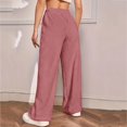 thumbnail image 3 of Gibobby leggings afelpados para mujer Otoño e Invierno nuevo Color sólido moda felpa suelta terciopelo calmante cálido Casual Pantalones rectos mujeres（Marrón， L), 3 of 5