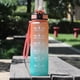 thumbnail image 3 of 1000ml botella de agua con paja al aire libre fitness botella de bebida Rosa verde Sunnimix Botella deportiva, 3 of 8