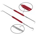thumbnail image 4 of AKEGAMN Clearance! Lock Pick Set Stainless Lock Padlock Set Clock Locks Picking Set For Gate School Gym Locker Fence Toolbox Hasp Storage While many locks that can be combed have different pin spaci, 4 of 5