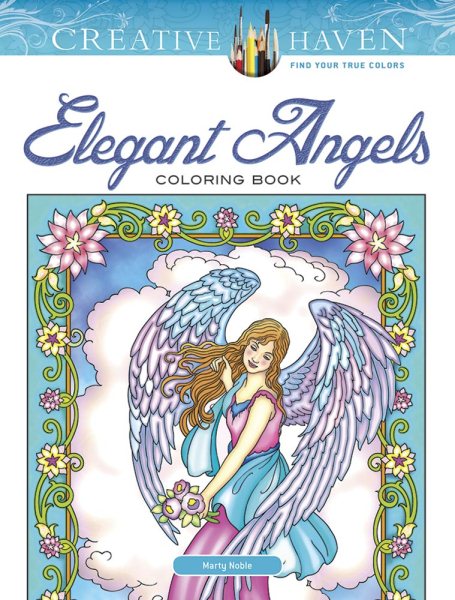 Creative Haven Elegant Angels Coloring Book  Walmart.com