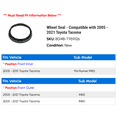 thumbnail image 2 of Wheel Seal - Compatible with 2005 - 2021 Toyota Tacoma 2006 2007 2008 2009 2010 2011 2012 2013 2014 2015 2016 2017 2018 2019 2020, 2 of 2