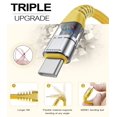 thumbnail image 4 of Cable cargador USB tipo C Sweguard [paquete de 3, 3 m+2 m+1 m] para iPhone 16, 4 of 7