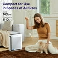 thumbnail image 2 of LEVOIT Air Purifier for Home Large Room Bedroom Up to 1110 Ft² with Air Quality Monitor, Smart WiFi, Washable Pre-Filter, HEPA Sleep Mode for Pets, Allergies, Dust, Pollen, Vital 100S-P, White, 2 of 10