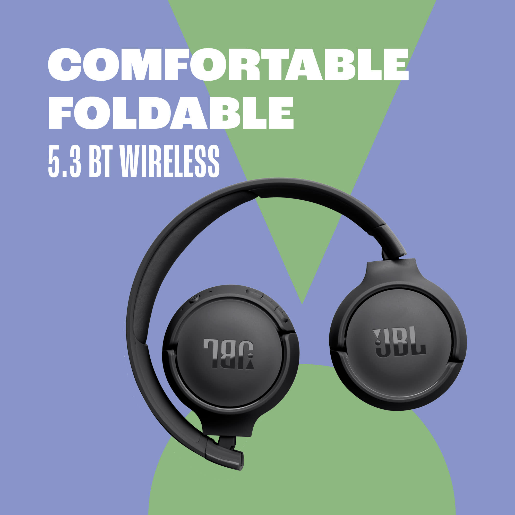 JBL Tune 520BT Wireless On-Ear Headphones, White photo 4