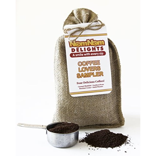 coffee gift gourmet coffee sampler 4 flavored coffees ground