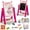 Pink, variant on WonderStone Easel for Kids, Adjustable Double-Sided Magnetic Drawing Board with Storage, Gift for Toddlers Girls Ages 3-5, Pink
