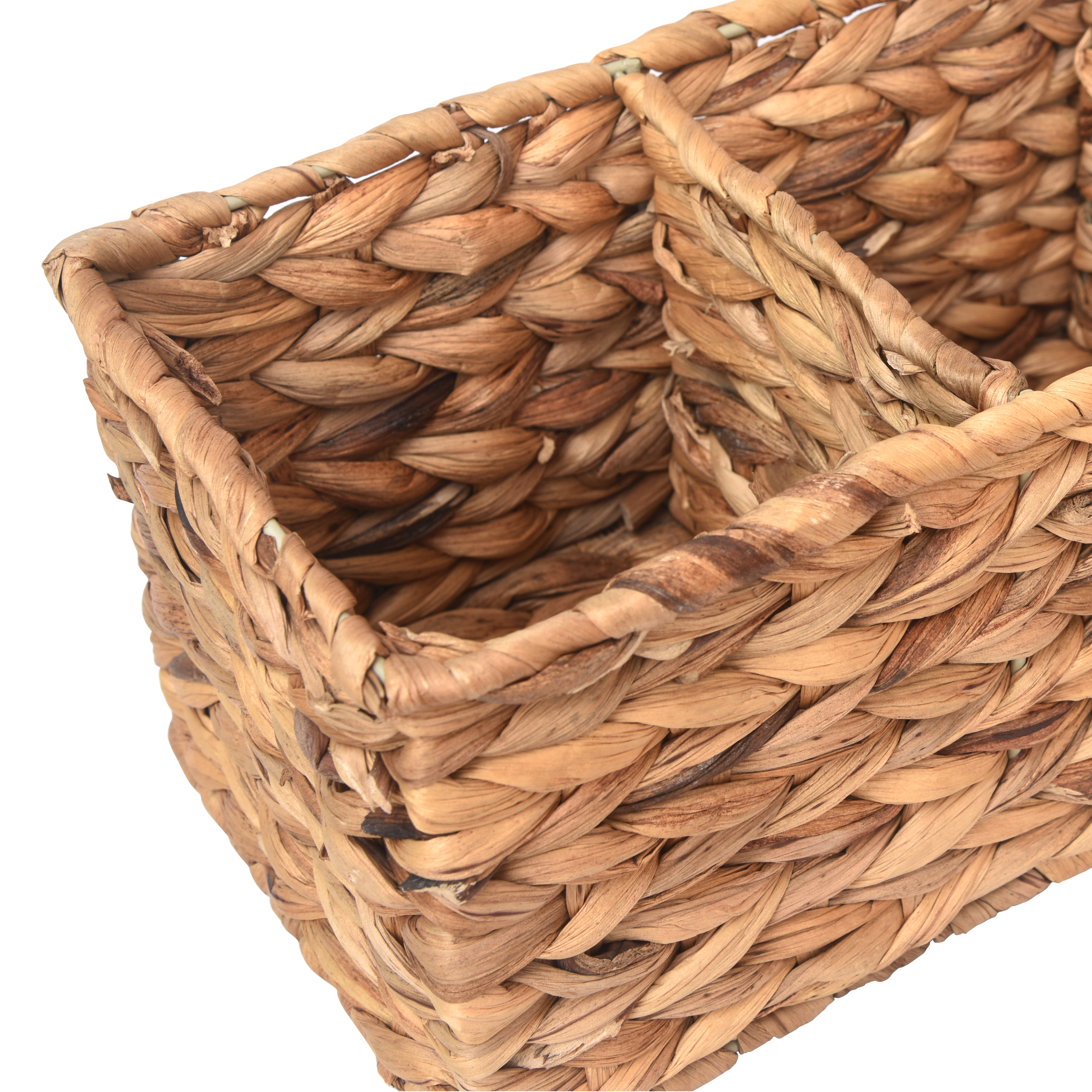 Better Homes & Gardens Woven Water Hyacinth Tank Basket, Natural - image 5 of 6