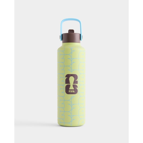 FIFA World Cup 2026 by Atelier Sportif 24 oz Sense Performance Insulated Stainless Steel Water Bottle with Straw Lid, Keeps Cold 24 Hrs, Green