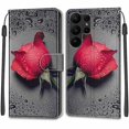 thumbnail image 1 of Phone Case For Samsung Galaxy S24 S23 S22 + Plus Ultra Wallet Case With Stand Holder Magnetic Full Body Protective Tpu Pu Leather, 1 of 5