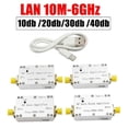 thumbnail image 2 of 2PCS 10M-6GHz 40dB RF Gain Amplifier 433M 1.2G 1.5G 2.4G 5.8G Receiving Amplifier Module RF Gain Amplifier, 2 of 5