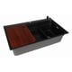 thumbnail image 2 of Fregadero Axcent Margot Negro 80cm Empotre, 2 of 4