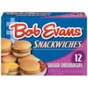 Bob Evans: Sausage Cheeseburgers 12 Ct Snackwiches, 19.2 oz