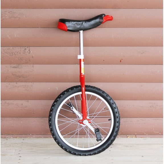 Unifly 18" Beginner Training Unicycle (Red)