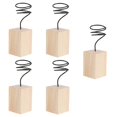 thumbnail image 3 of 5Pcs Wood Stand Air Plant Holder Air Plant Display Stand Tabletop Planter, 3 of 3