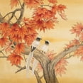 thumbnail image 2 of Urban Pearl Collection, Llc 12x12 White Modern Wood Framed Museum Art Print Titled - Love Birds I, 2 of 4