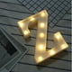 thumbnail image 2 of s De ALPHABET LED Montadas En Iluminan El Plástico Que Decoración De Navidad Z perfecl Luz de letra del alfabeto LED, 2 of 7