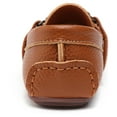 thumbnail image 4 of Odema Toddler Boys Soft Split Leather Slip-On Loafer Boat Dress Shoes, 4 of 6