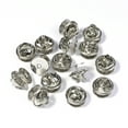 thumbnail image 4 of 100 Pairs Tie Tacks Blank Pins with Butterfly Clutch Backs for Craft Making (Silver), 4 of 7