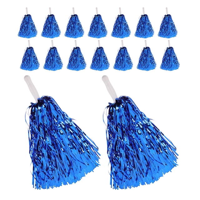 WHAMVOX 16Ud Bolas Metálicas Para Baile Con Mango Liviano Y Color Vibrante Para Eventos Deportivos