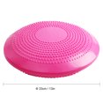 thumbnail image 4 of Amdohai 33CM Yoga Balance Disc Inflatable Stability Wobble Cushion Free Hand Pump, 4 of 8
