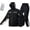 Black Gray, variant on VIKAMAKA Motorcycle Rain Suit for Men and Women, Two-Piece Waterproof and Breathable Motorcycle Rain Gear(Fluorescent Green,Large)