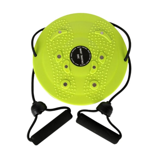 Disco de torsión para cintura, tabla de torsión, ligera, giratoria, multifuncional, portátil, para uso doméstico, tabla de , tabla de equilibrio Verde