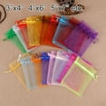 thumbnail image 2 of 50-500PCS Organza Candy Bags Wedding Party Favor Gift Jewelry Pouch Sheer Decor, 2 of 8