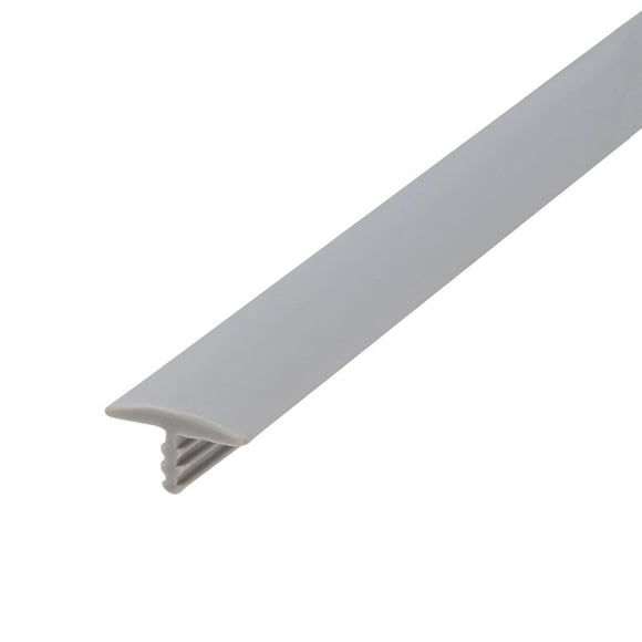 Outwater Plastic T-molding 1/2 Inch Dove Grey Flexible Polyethylene Center Barb Tee Moulding 250 Foot Coil