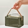 thumbnail image 3 of pitrice Nordic Tissue Cover Tissue Dispenser with Handle for Office Kitchen Black, 3 of 9