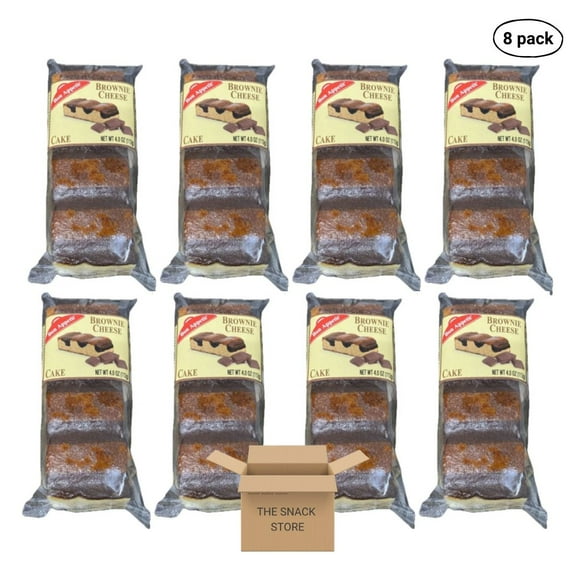 The Snack Store Bundle Bon Appetit Brownie Cheese, Pack of 8 (4 oz)