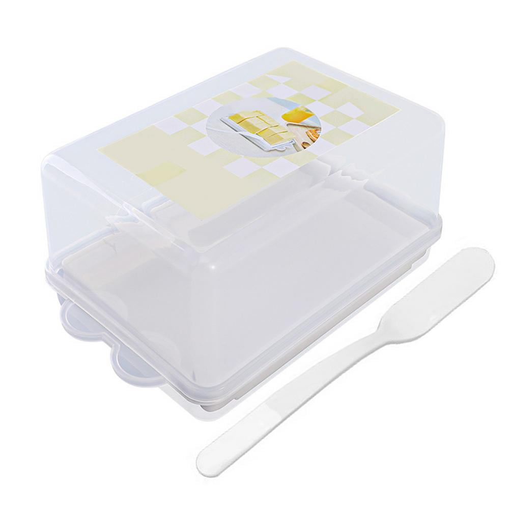 Butter Dish with Lid Butter box with Transparent Lid and Butter