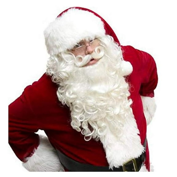 Ultimo Santa Wig/Beard Set - Professional - Christmas - Costume Accessory Adult