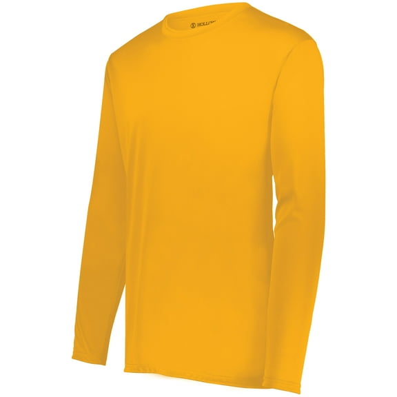 Holloway Sportswear 2XL Momentum Long Sleeve Tee Gold 222822