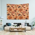 thumbnail image 7 of Happy Halloween Tapestry 51x60 Inche Wall Hanging Tapestry Wall Art Hanging Tapestries Bedroom Living Dorm Room Wall Decor Fabric Home Decor Gifts, 7 of 7