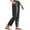Dark Gray, variant on Qiopertar Linen Wide Leg Pants for Women Linen Casual Pants 2026 Spring Summer Beach Vacation Elastic Waist Solid Color Loose Fit Comfy Wide-leg Long Pants, Navy S