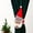A, variant on VVQ Christmas Curtain Clasps Santa Claus, Festive Window Scene Layout Cartoon Doll Clips, Cute Durable Leather Curtain Buckle for Holiday Decoration Home Office Shop