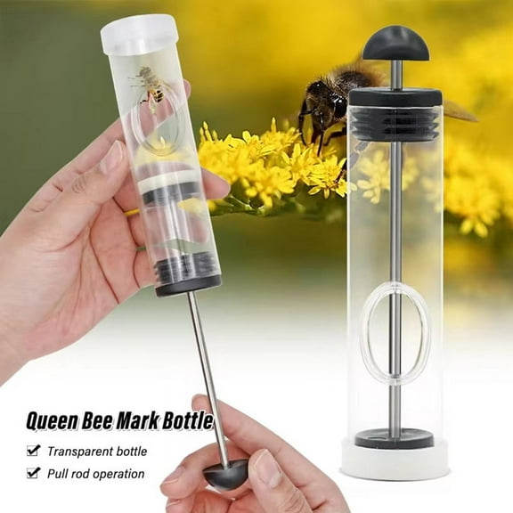 Queen Bee Mark Bottle Bee Queen Capture Cage Catch- Non- Catcher Apiculture Labeled Beekeeping Tool