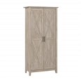 thumbnail image 2 of Bush Furniture Key West Armoire de Rangement Haute avec Portes en Gris Délavé, 2 of 15