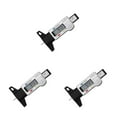 thumbnail image 2 of Wisewang Tire Thread Depth Vernier Caliper Digital Display 0-25.4mm Meter Wheel Automobile Detection Resettable Marking Gauge Silver 3Set, 2 of 6